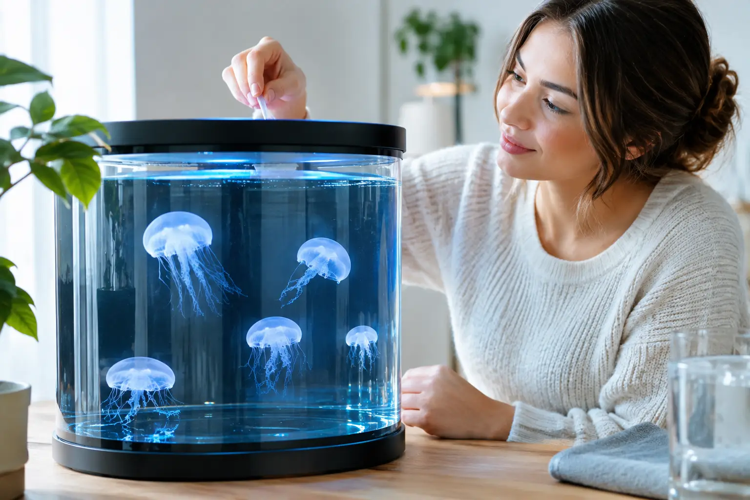 Cómo cuidar medusas en casa sin complicarte